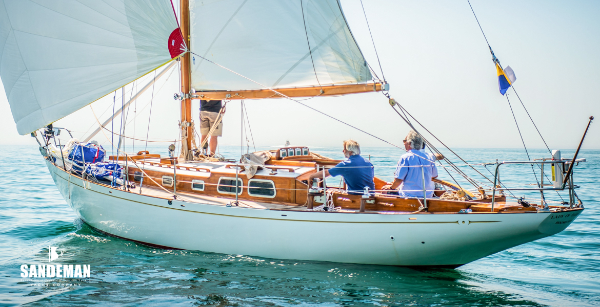 LADY OF HAMFORD - Alan Buchanan 37 ft 'Vashti' Sloop 1962/2016