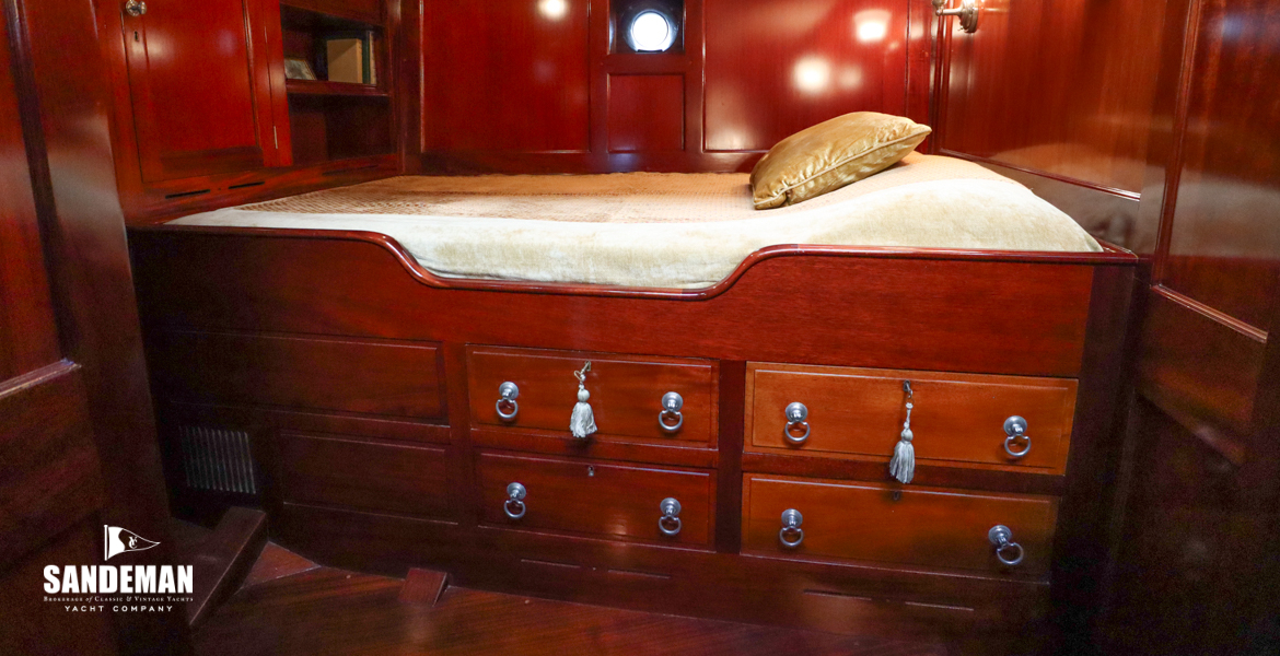 Owner cabin view to port