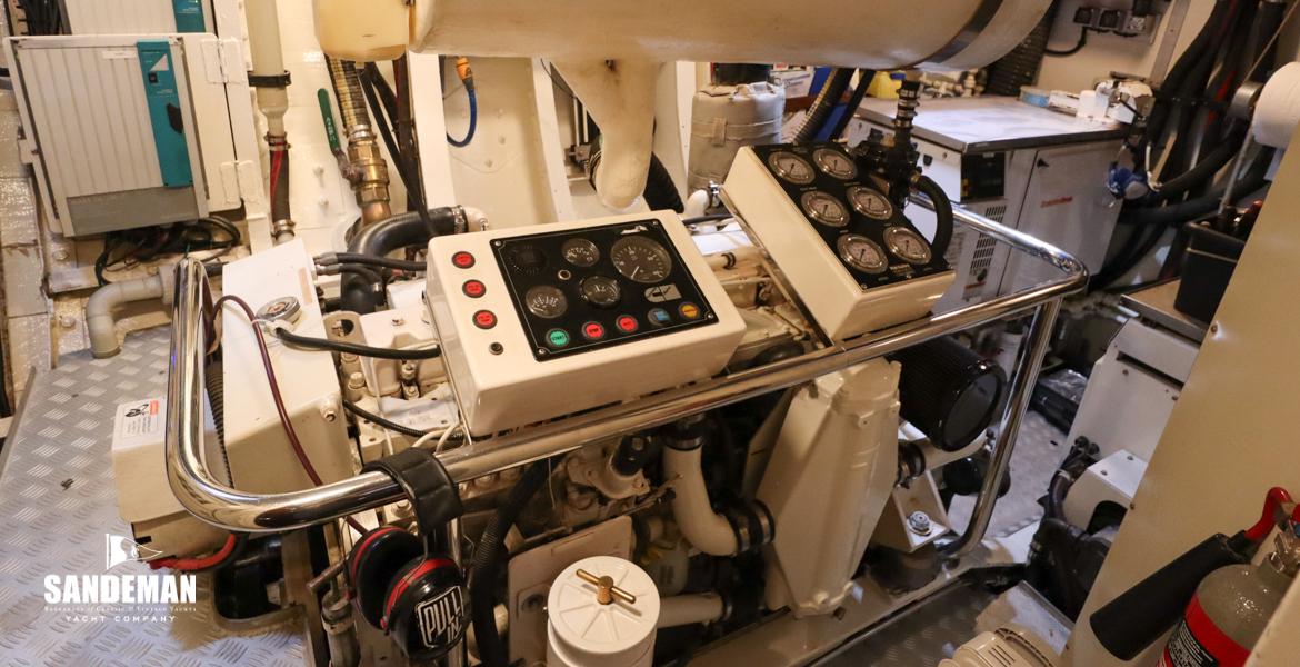 Engine room (accessed from galley)