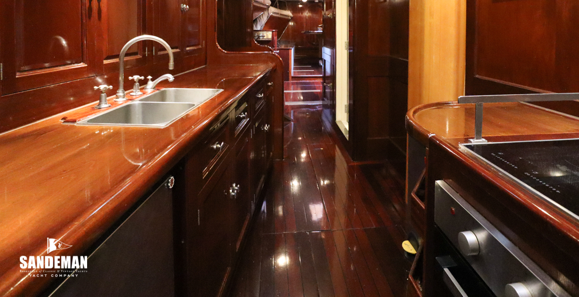 Galley view forward