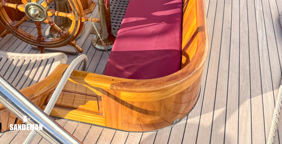 View forward over cockpit