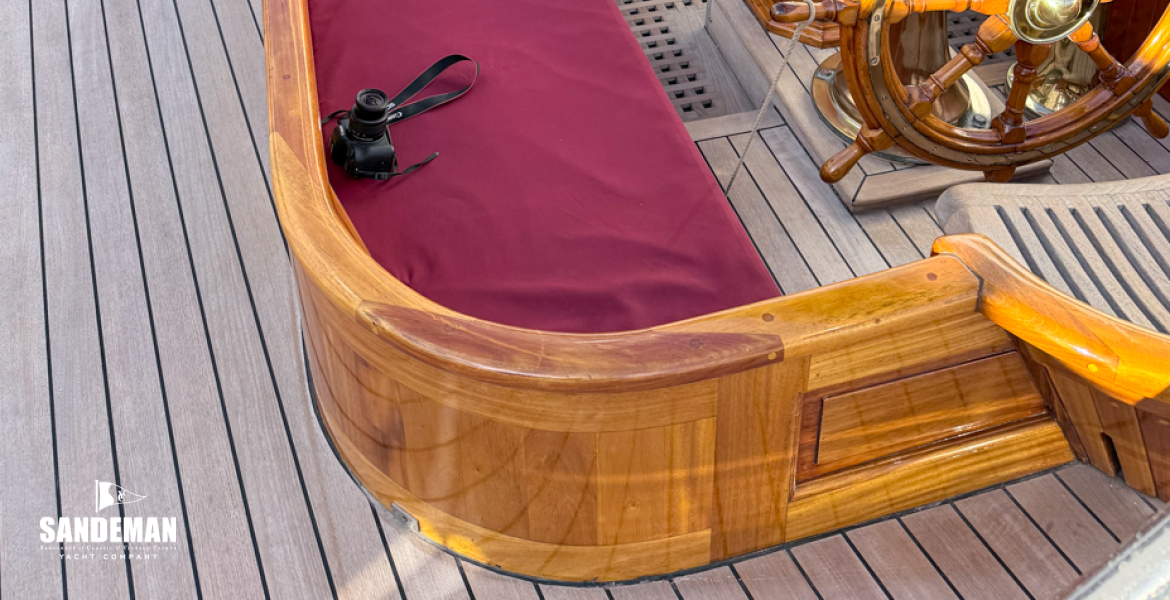 View forward over cockpit