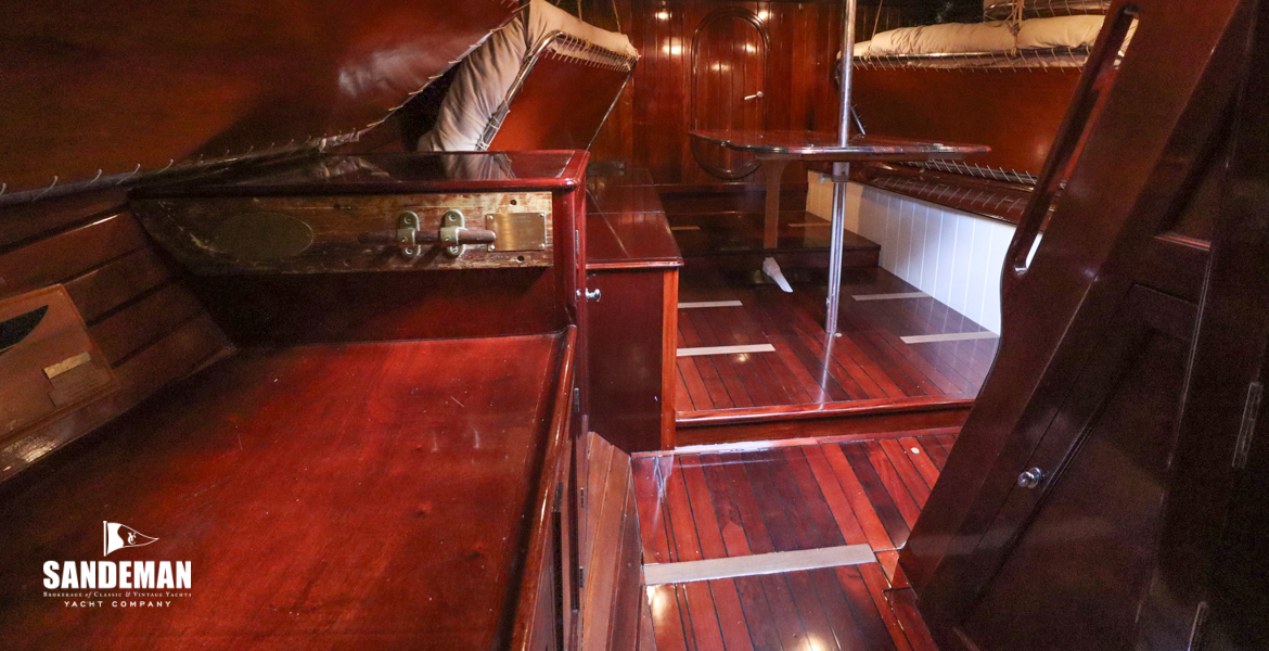 Crew accommodation view forward