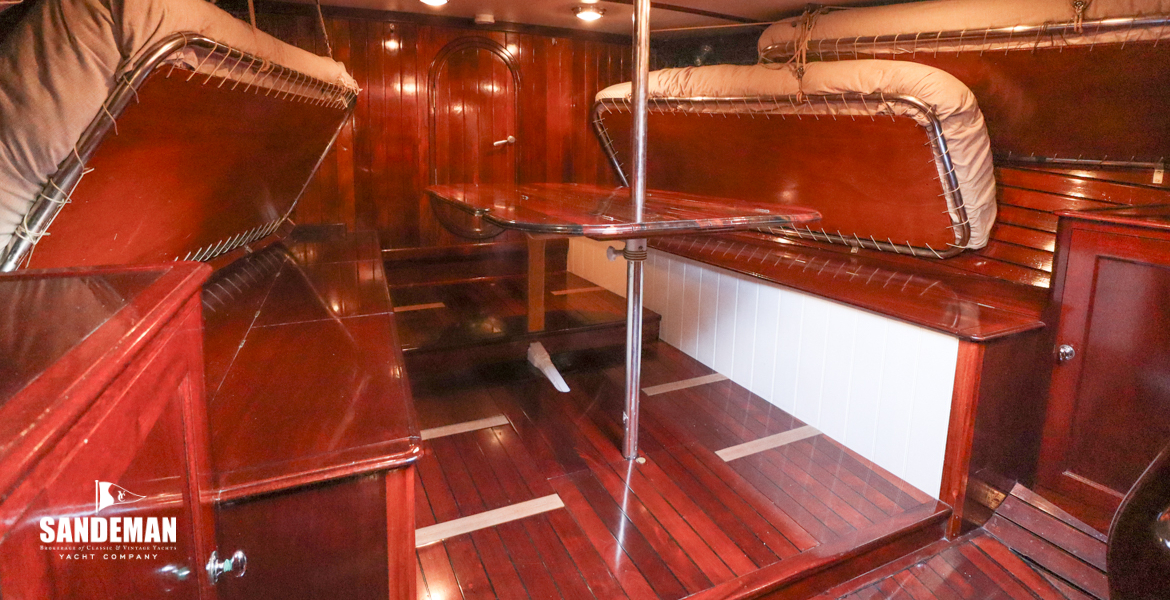 Crew accommodation view forward