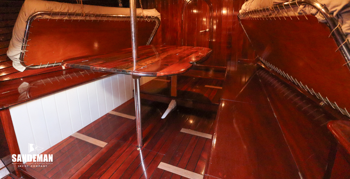 Crew accommodation view forward