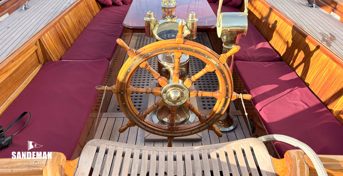 View forward over cockpit