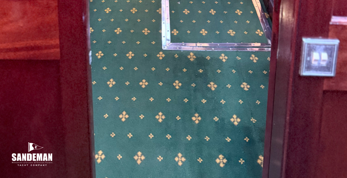 View forward from owner cabin