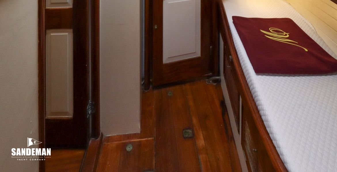 Crew accomm view aft