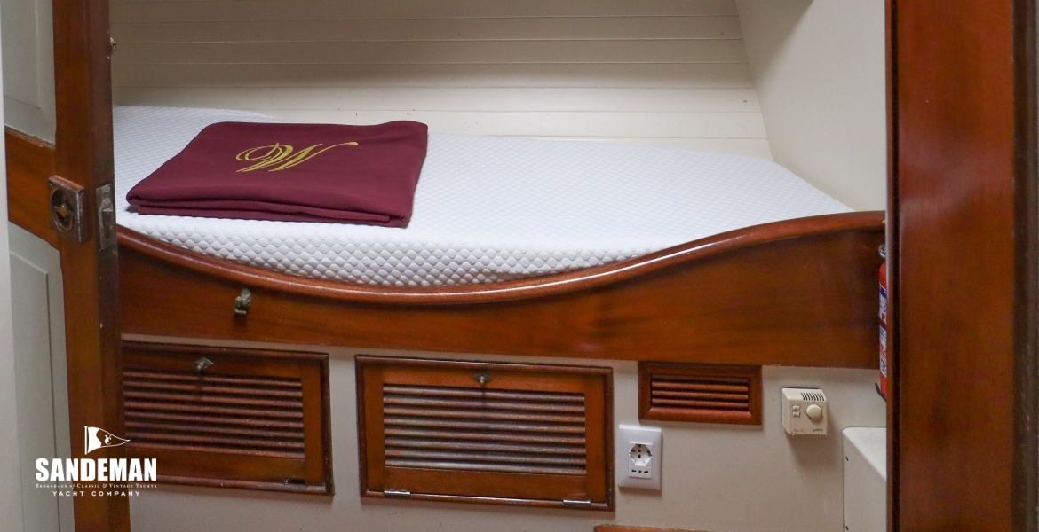 Crew accomm bunks to port