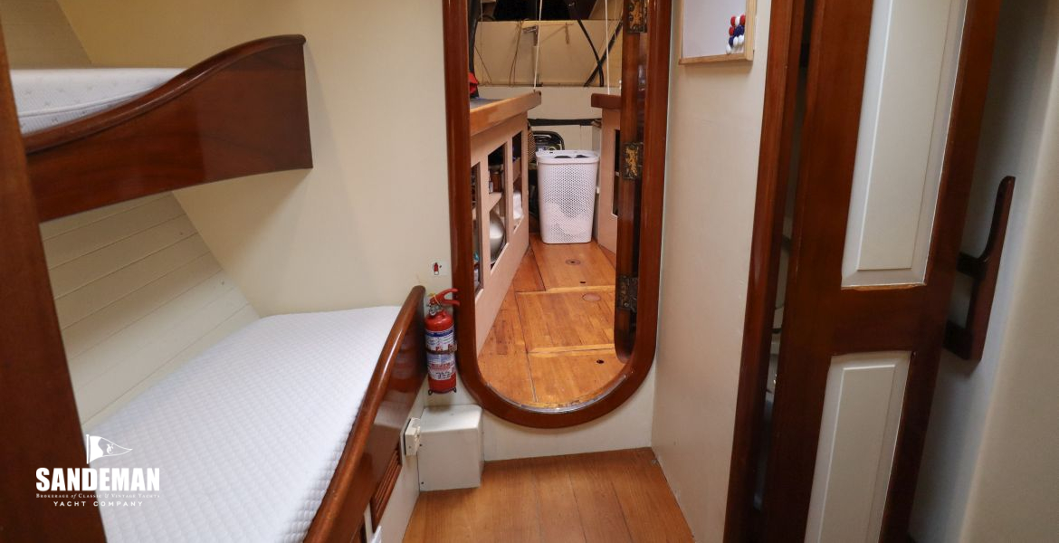 Crew accomm view forward to fo'c'sle