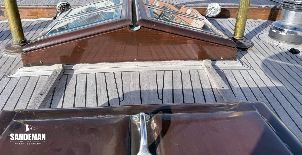 View forward from steering cockpit