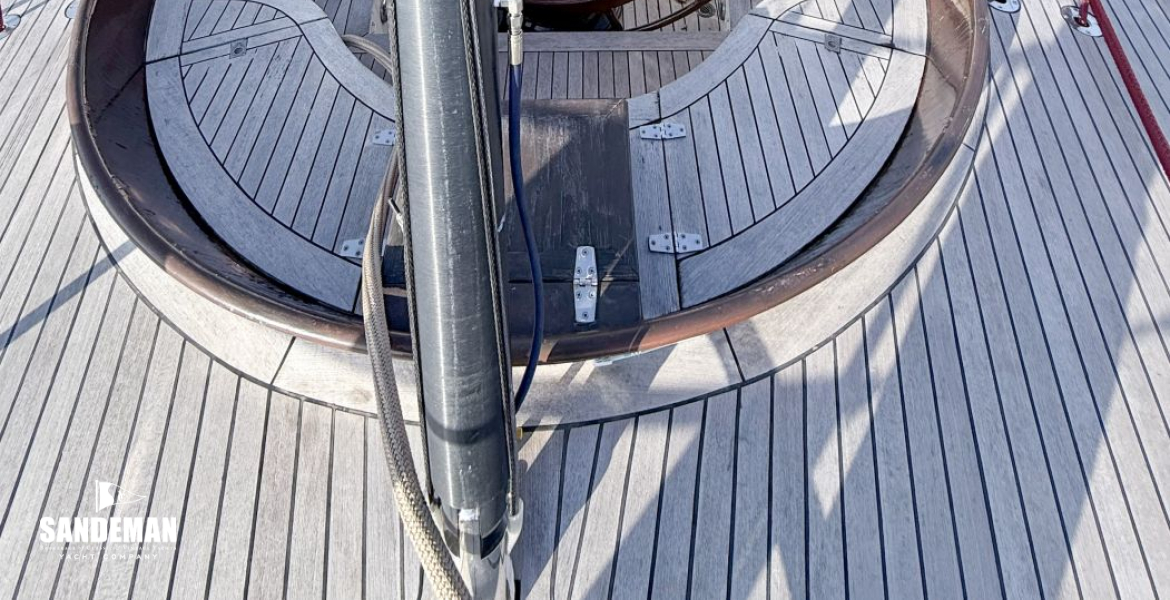 Aft deck view forward