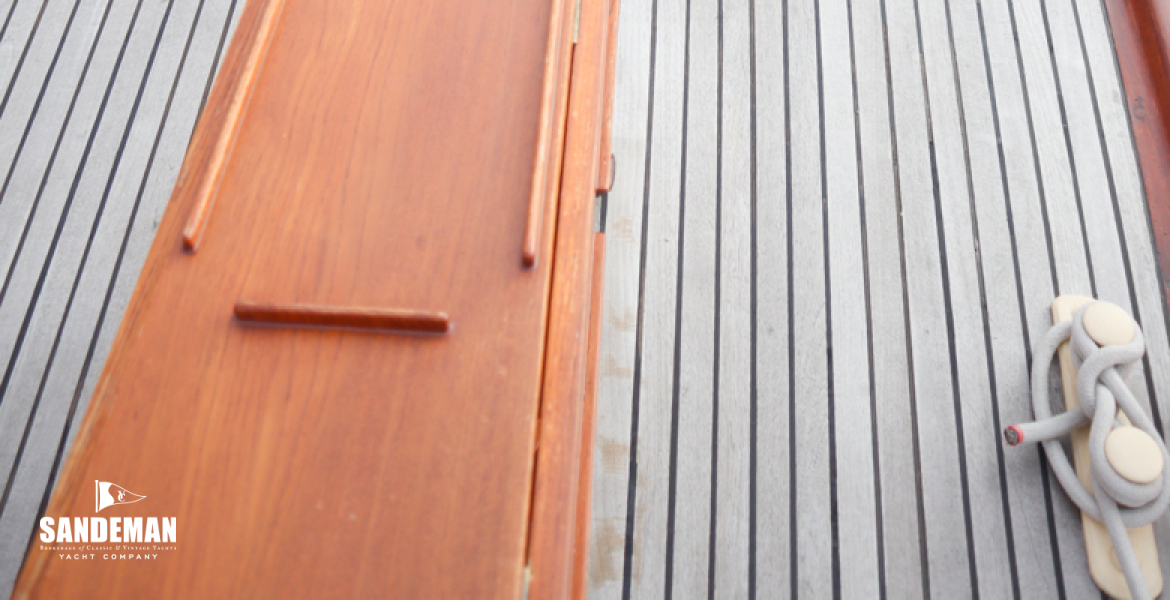 Aft deck view forward