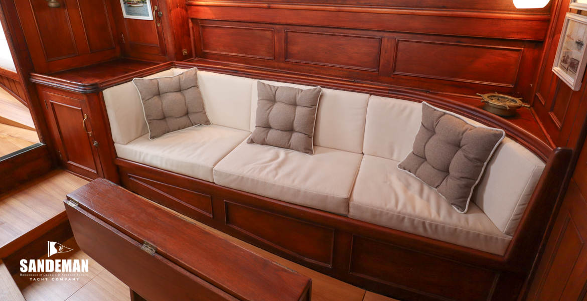 Saloon view aft to port