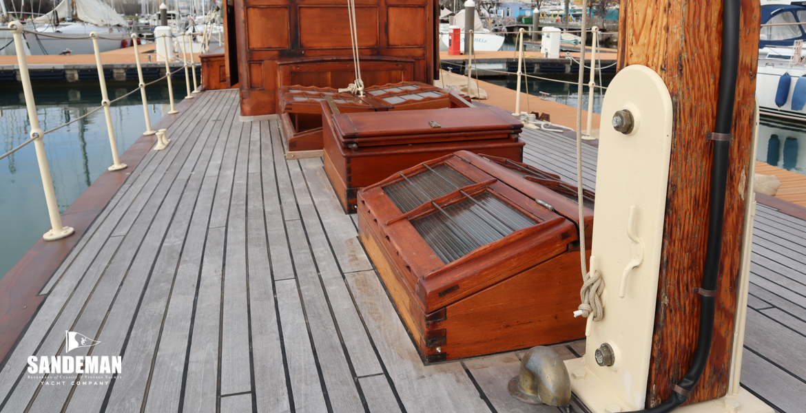 View aft from foremast