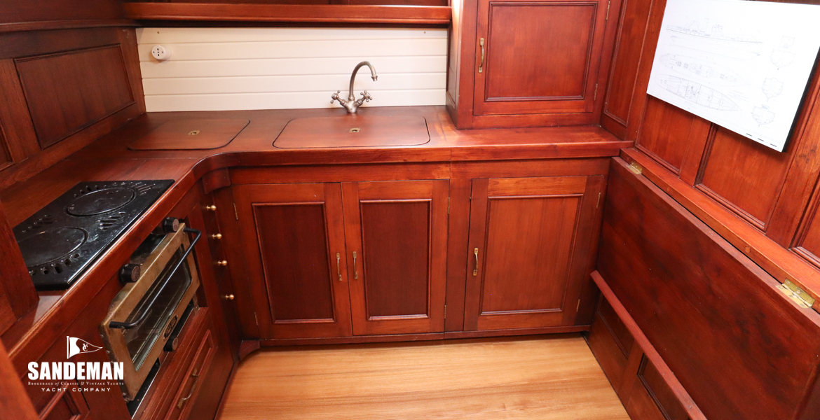 Galley view to starboard