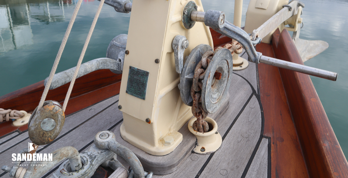 Simpson-Lawrence 'Oil Bath' windlass