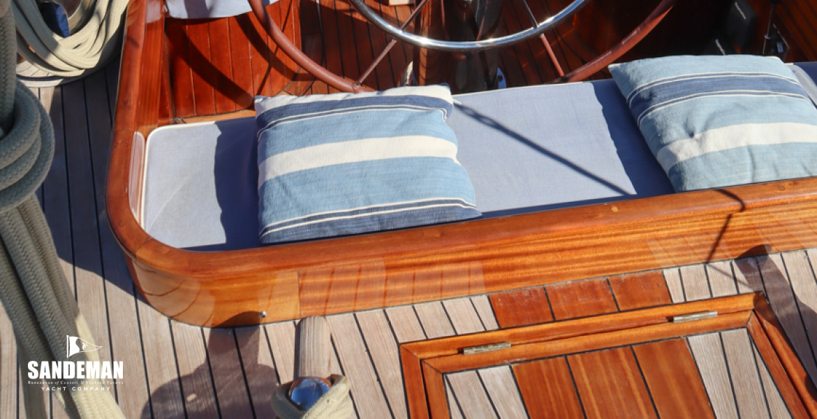 View forward from aft deck