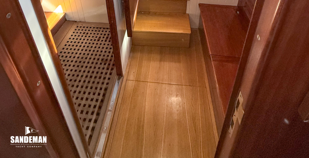  View forward to saloon