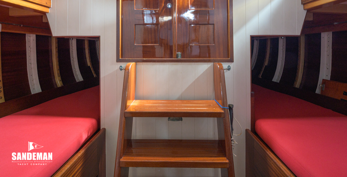 Companionway view aft [Photo: James Robinson Taylor]