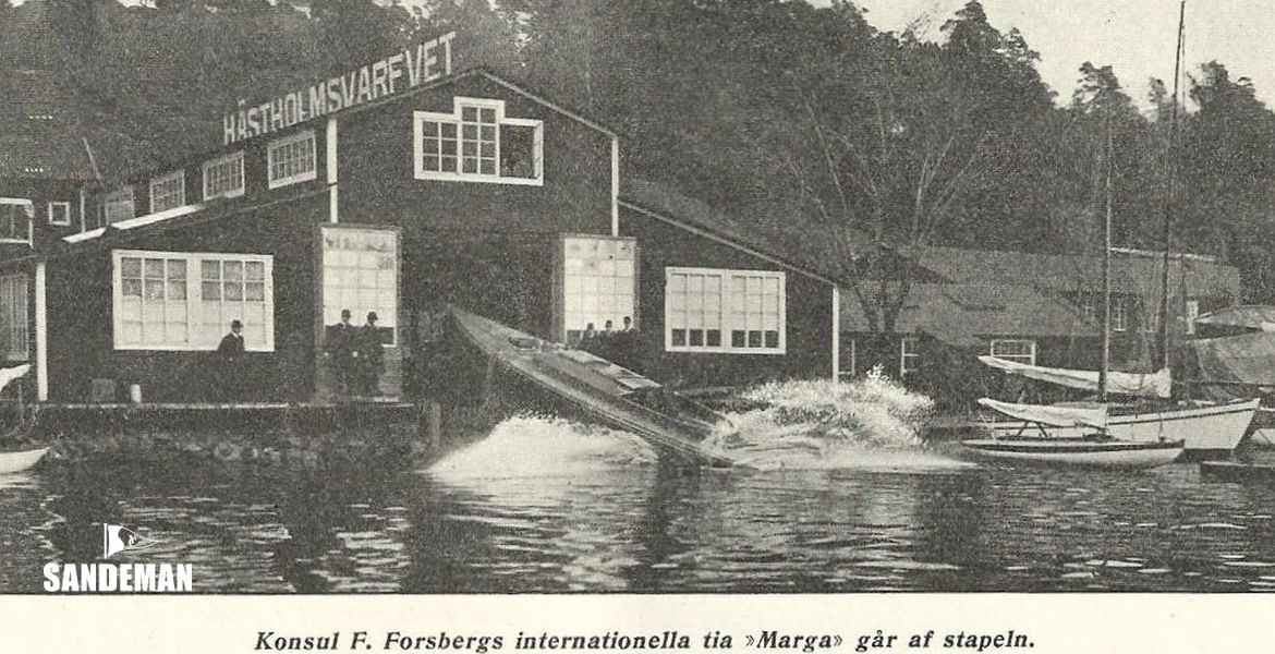 First splash, 1910