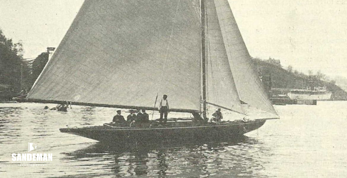 An early sail, 1910
