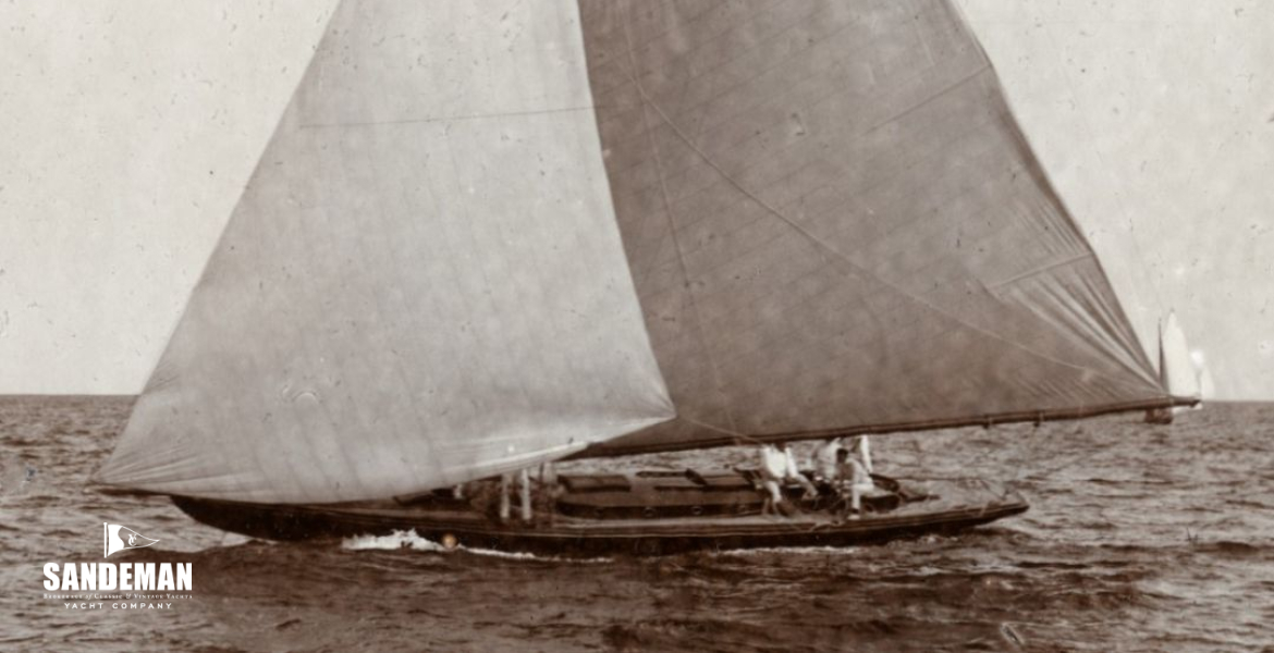 At the Stockholm Olympic Regatta 1912 [Photo: SCIF.SE Bildarkivet]