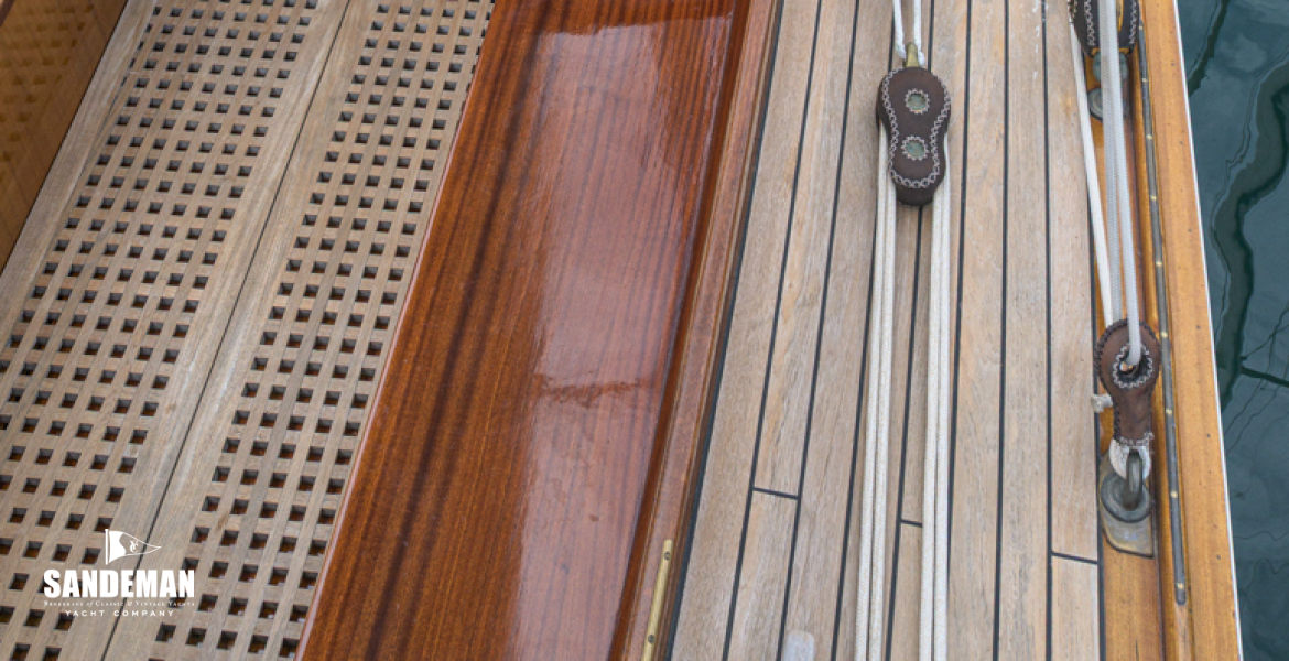 View forward from starboard side deck[Photo: James Robinson Taylor]