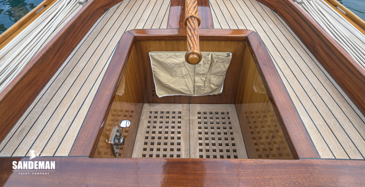 Helm cockpit view aft [Photo: James Robinson Taylor]