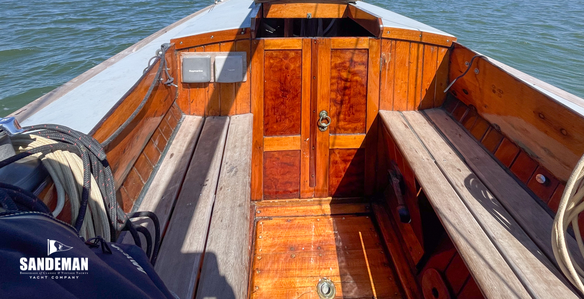View from the helm