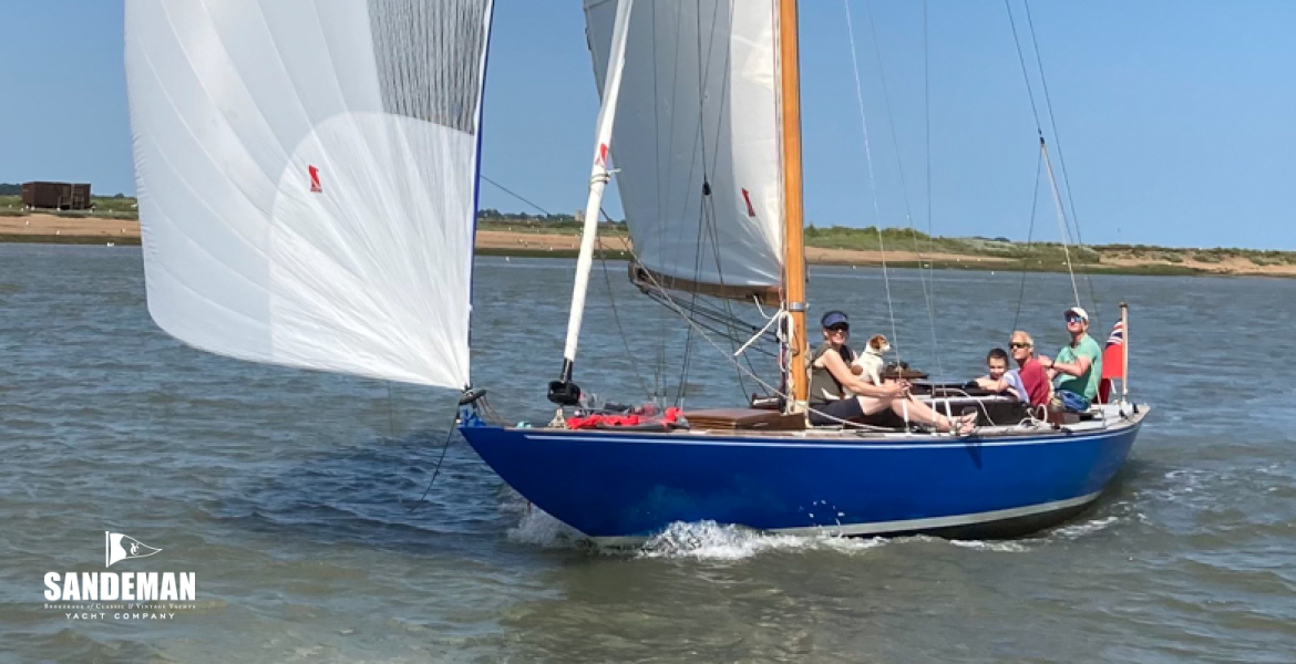 Beam reach with furling asymmetric