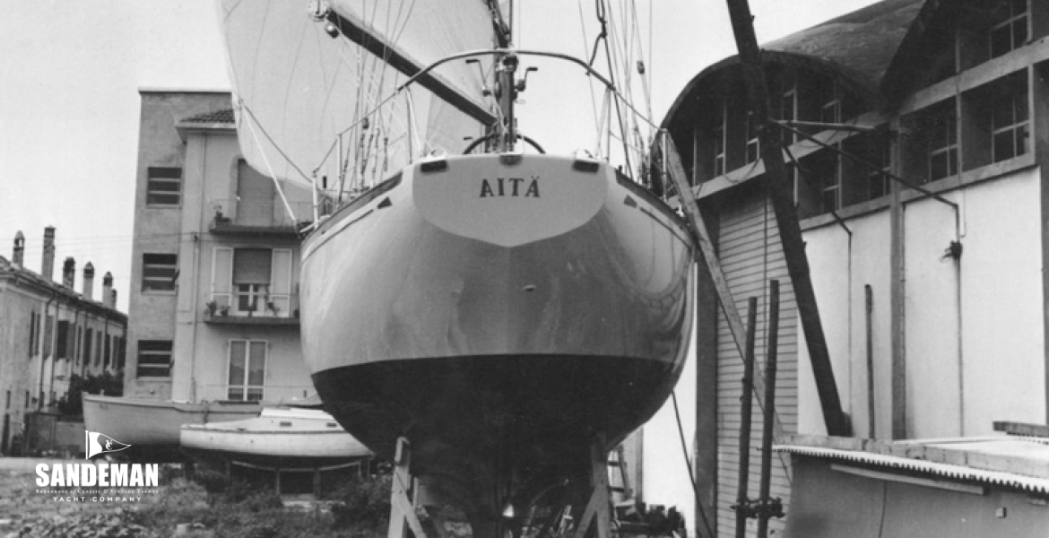At her builder's yard 1965