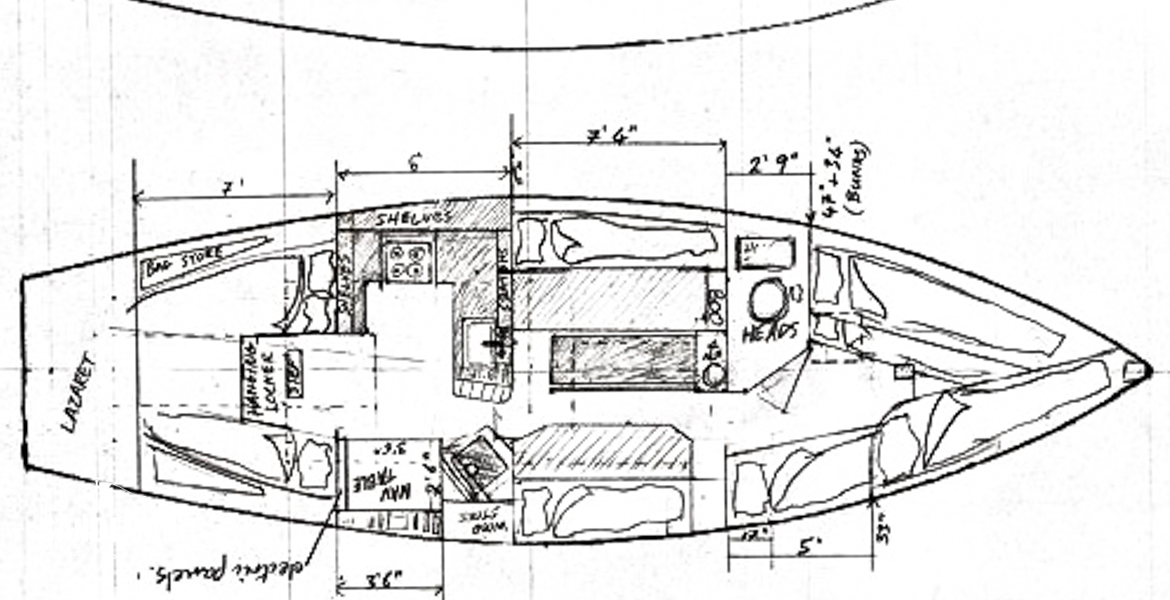 Deck and Accommodation plans