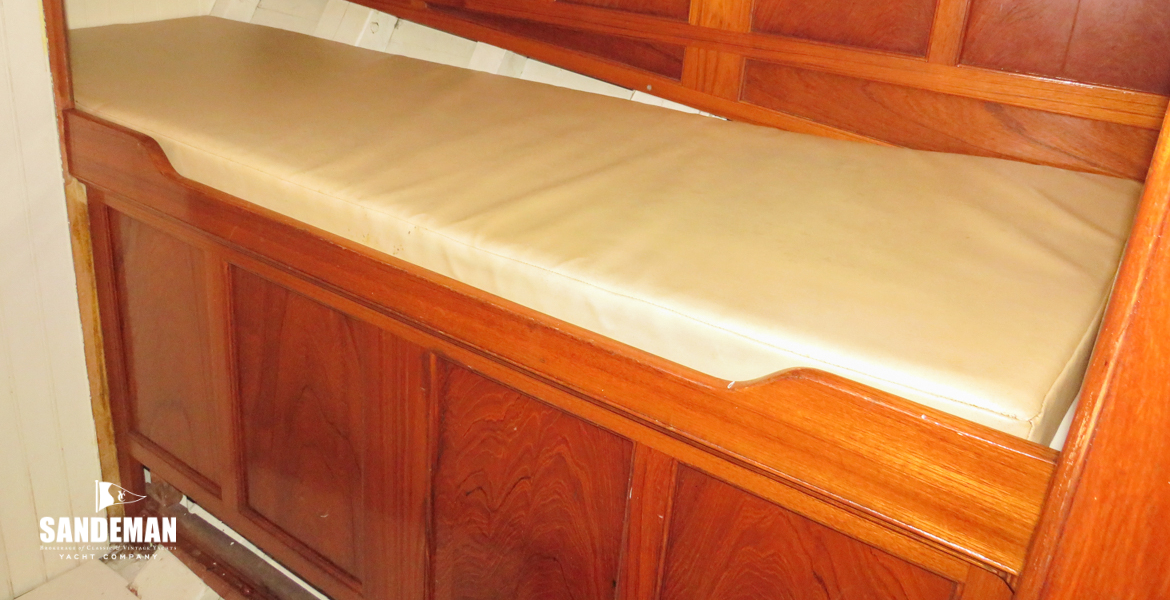Captain's cabin to starboard