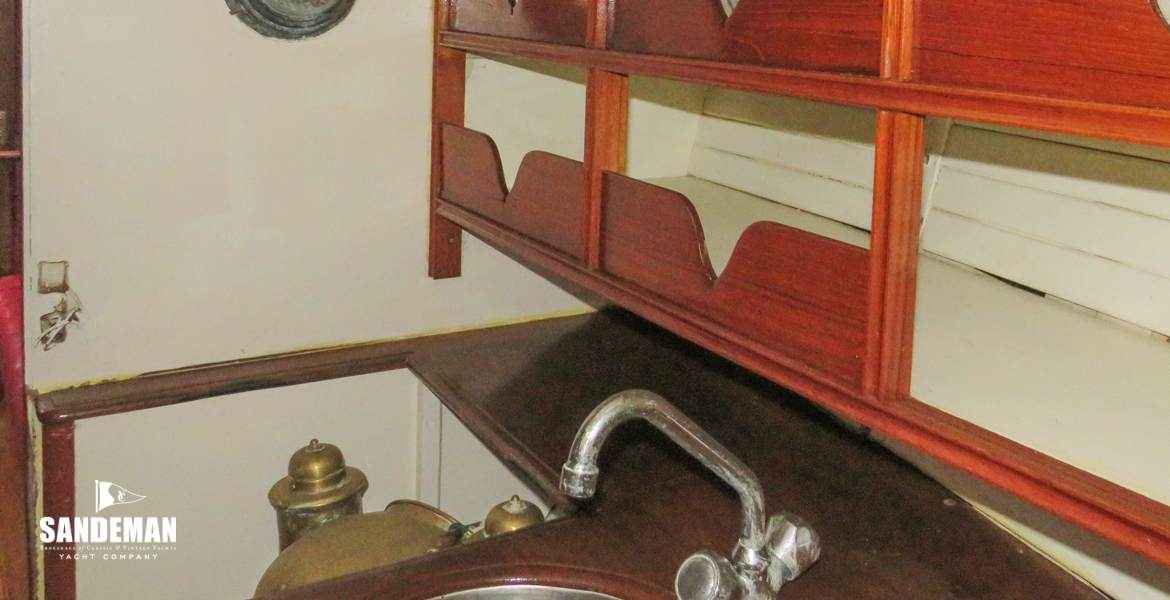 Galley view aft