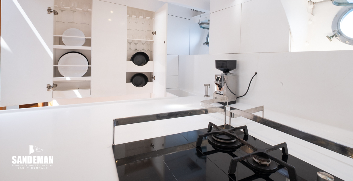 Galley view forward to starboard