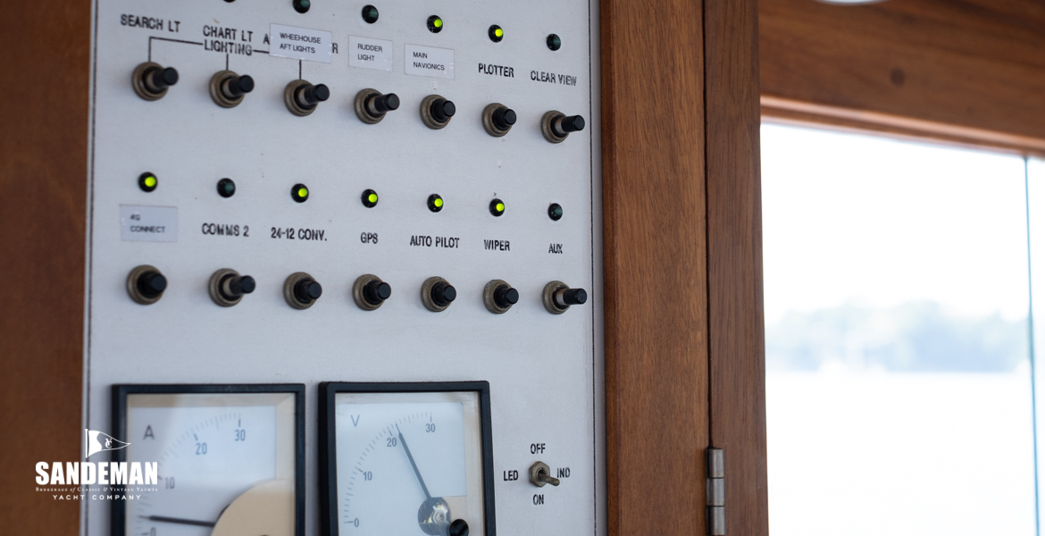 Wheelhouse electrical panel
