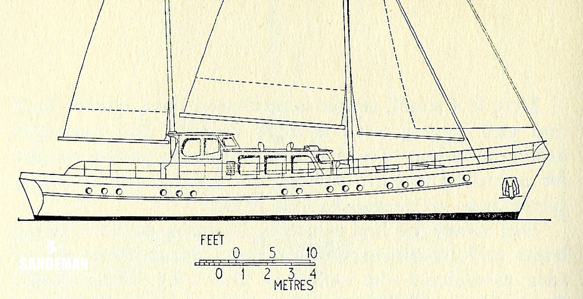 Original sail plan