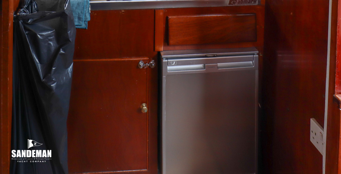 Galley to port