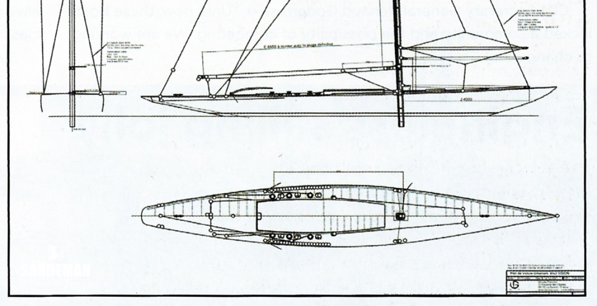 Sail plan [Simba Navale Italiana]