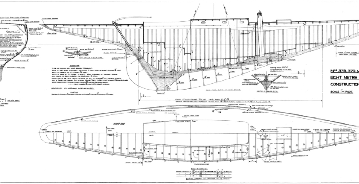 Original construction plan [Simba Navale Italiana]