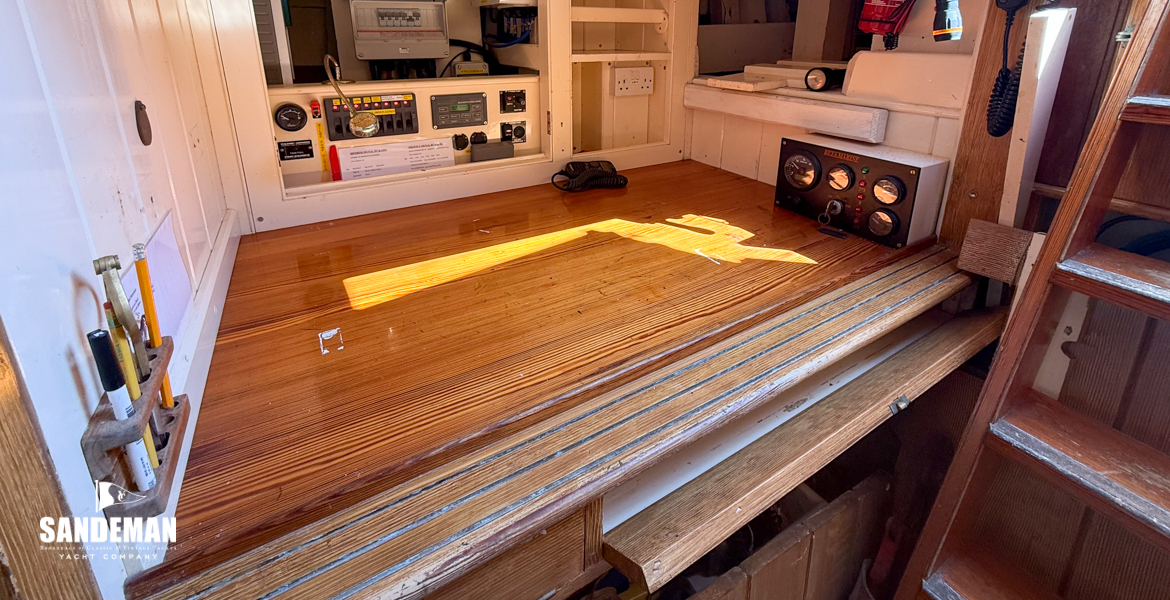 Navigation area to starboard