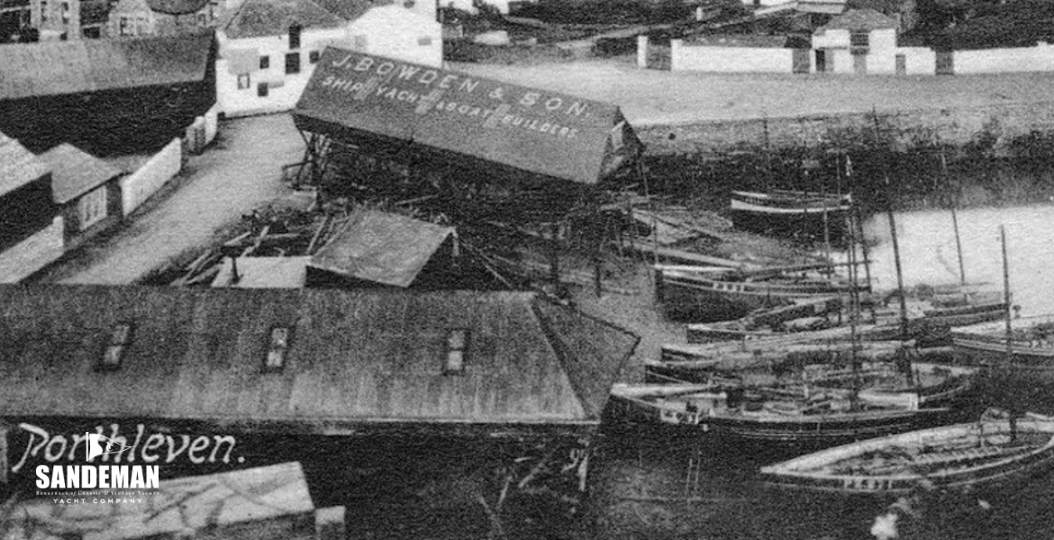 J. Bowden yard, Porthleven (Kitto yard in foreground)