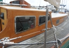 Stbd side deck view fwd