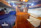 En-suite owner cabin view aft