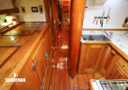Galley view aft