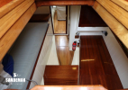 View to aft cabin from companionway