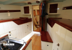 Galley/ forecabin view forward from starboard