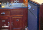 Galley to port