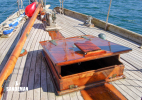 Foredeck view forward to starboard